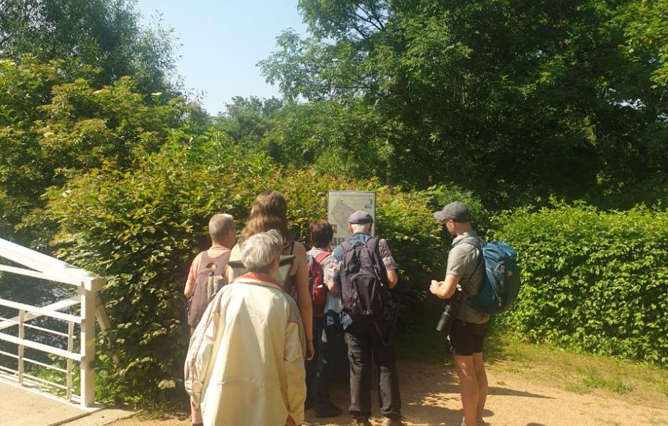 Bild der Wertewanderung Leipzig 2