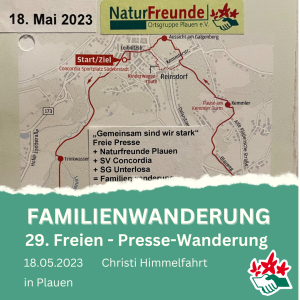 Familienwanderung Plauen 2023